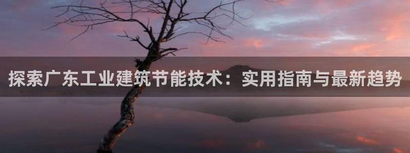 尊亿游戏国际官网：探索广东工业建筑节能技术：实用指南与最新趋势