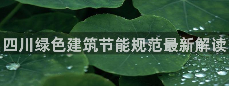 e尊国际娱乐官网下载：四川绿色建筑节能规范最新解读