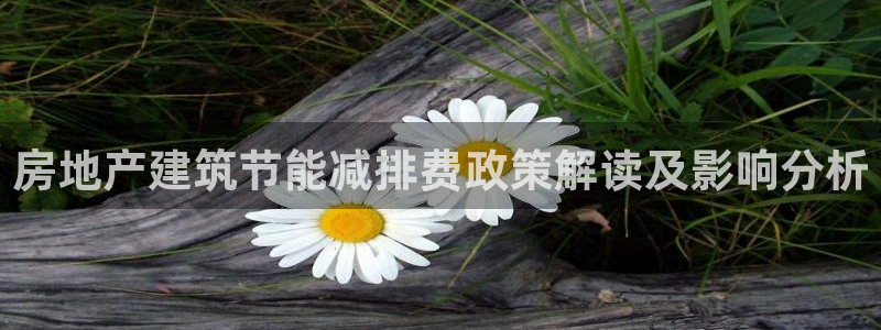 e尊国际网址：房地产建筑节能减排费政策解读及影响分析