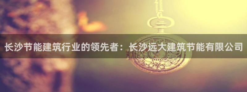 谁知道e尊国际的网址：长沙节能建筑行业的领先者：长沙远大建筑节能有限公司