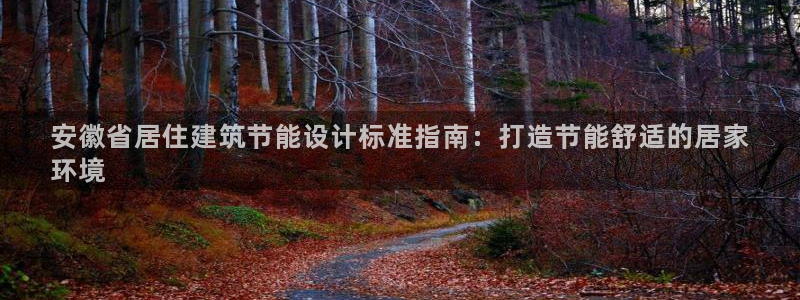 e尊国际是干什么的：安徽省居住建筑节能设计标准指南：打造节能舒适的居家
环境