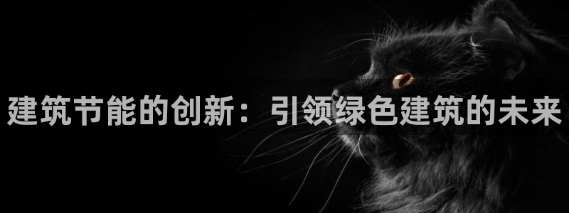 e尊国际可靠吗：建筑节能的创新：引领绿色建筑的未来
