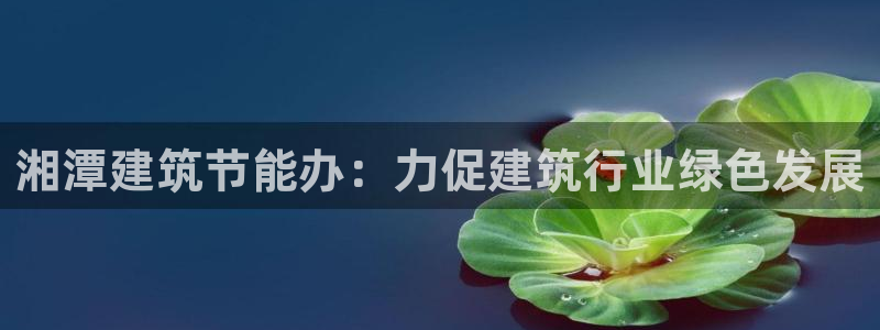 e尊国际app：湘潭建筑节能办：力促建筑行业绿色发展