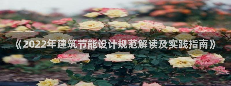 e尊国际平台：《2022年建筑节能设计规范解读及实践指南》