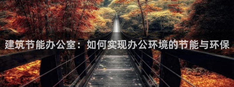 e尊国际官方网站：建筑节能办公室：如何实现办公环境的节能与环保